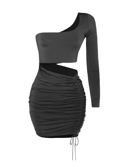 Navagio Ruched Dress-Yaniraparkerco.com-