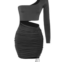 Navagio Ruched Dress-Yaniraparkerco.com-