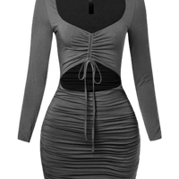 Boracay Ruched Dress-Yaniraparkerco.com-dress