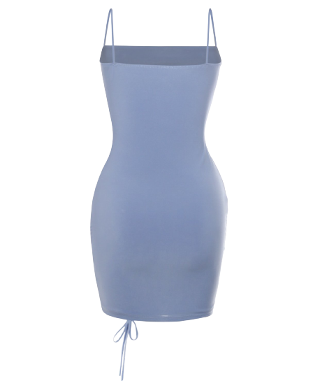 Sky Ruched Dress-Yaniraparkerco.com-