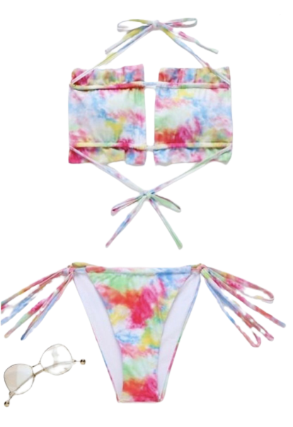 Multi Two-Piece Swimsuit-Yaniraparkerco.com-