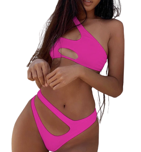 Pinky Two Piece Swimsuit-Yaniraparkerco.com-