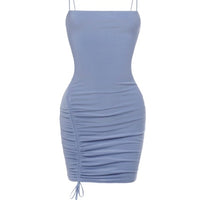 Sky Ruched Dress-Yaniraparkerco.com-